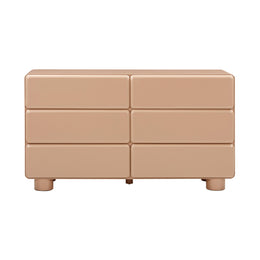 Tammy Taupe 6-Drawer Dresser