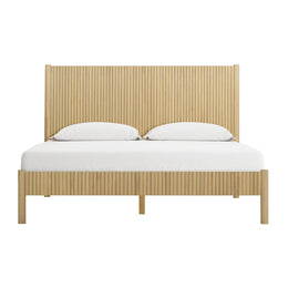 Tyla Natural Wood Queen Bed