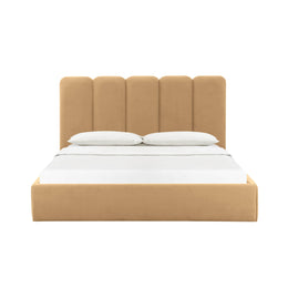 Palani Honey Velvet King Bed
