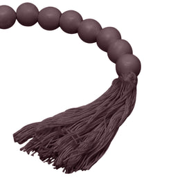 Harrison Merlot Wooden Candlestick