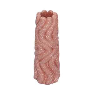 Gabby Speckled Salmon Pink Vase