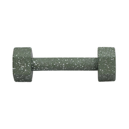 Gabby Speckled Army Green Decorative Dumbbell