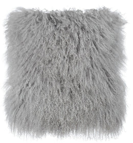 Tibetan Sheep Grey Pillow