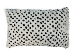 Genuine Goatskin 12x20 Inch Pillow