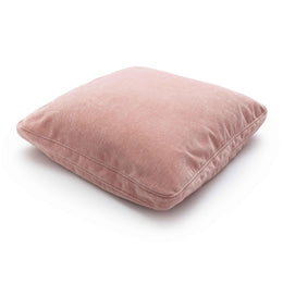 Tipsy Rose Upcycled Chenille 20" x 20" Square Floppy Pillow