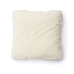Tipsy Cream Chenille 20" x 20" Square Floppy Pillow