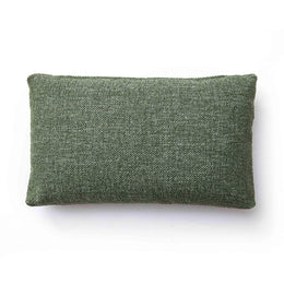 Malolo Green Basketweave 20 x 12 inch Rectangular Vegan-Down Pillow