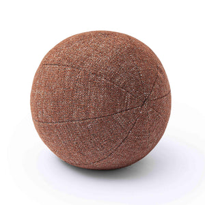 Boba Red Sedona Textured Basketweave 9" Pillow