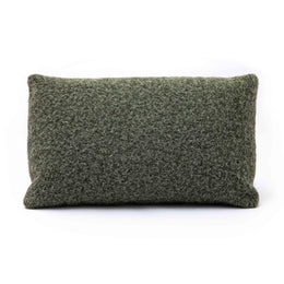 Malolo Green Long Mohair 20 x 12 inch Rectangular Vegan-Down Pillow