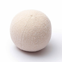 Boba Rose-Tan Long Mohair 14" Pillow
