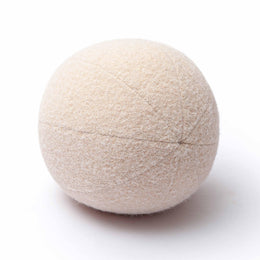 Boba Rose-Tan Long Mohair 9" Pillow