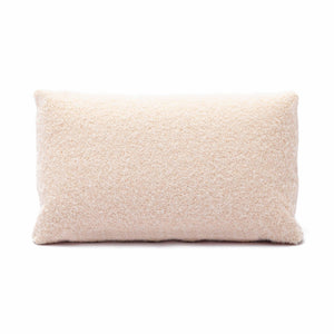 Malolo Rose-Tan Long Mohair 20”x12" Rectangular Vegan-Down Pillow - COVER