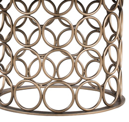 Valentina Brass Round Dining Table - UK