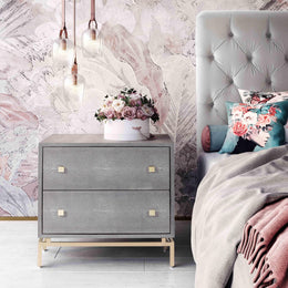 Pesce Shagreen Nightstand - UK