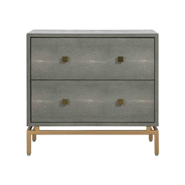 Pesce Shagreen Nightstand - UK