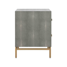 Pesce Shagreen Nightstand - UK