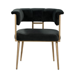 Astrid Grey Velvet Chair - UK