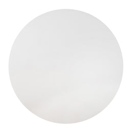 Kali 55 Inch White Round Dining Table - UK