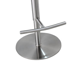 Reagan Sea Foam Green and Silver Adjustable Stool - UK