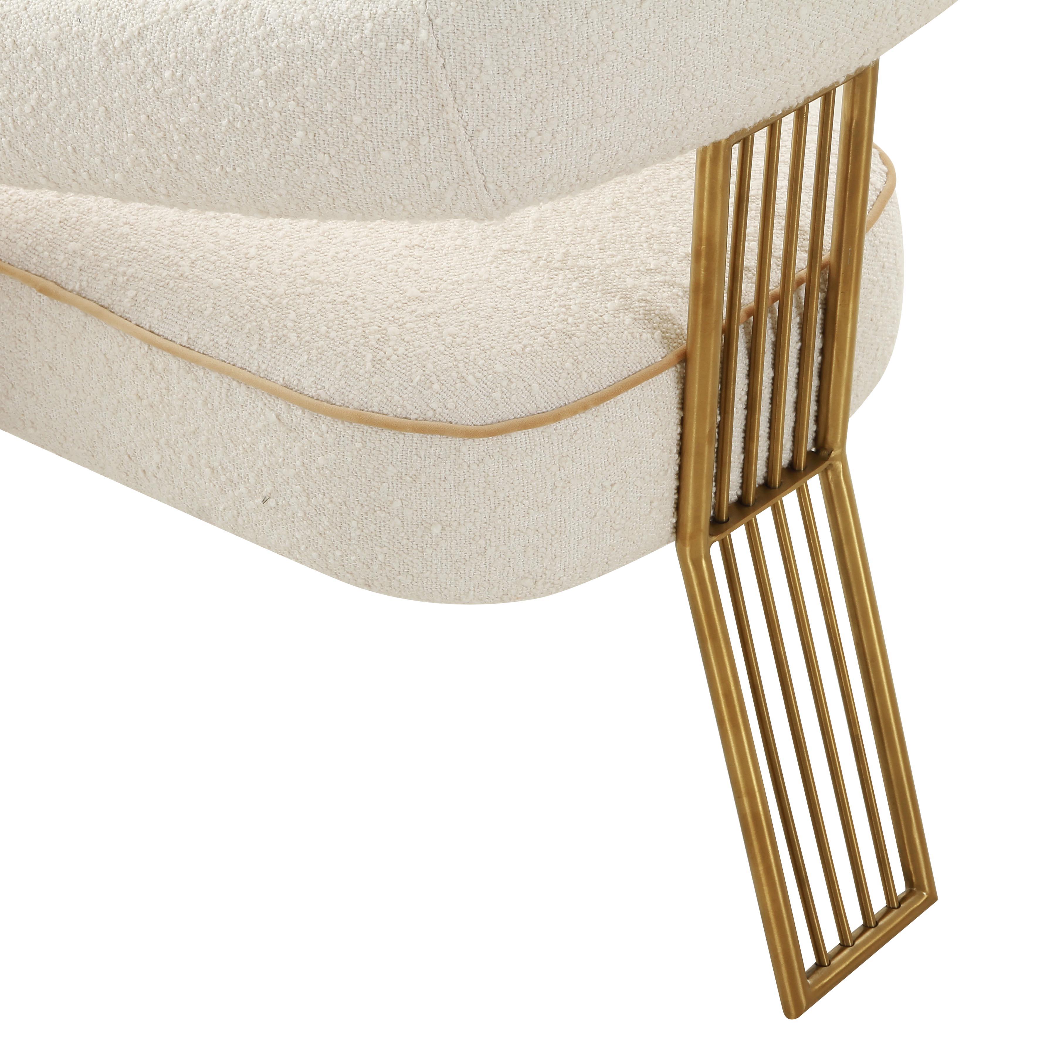 Corralis Cream Boucle Dining Chair - UK