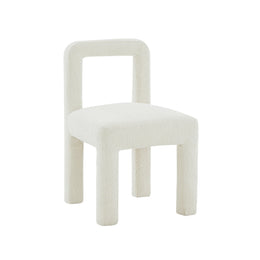 Hazel Cream Boucle Dining Chair - UK