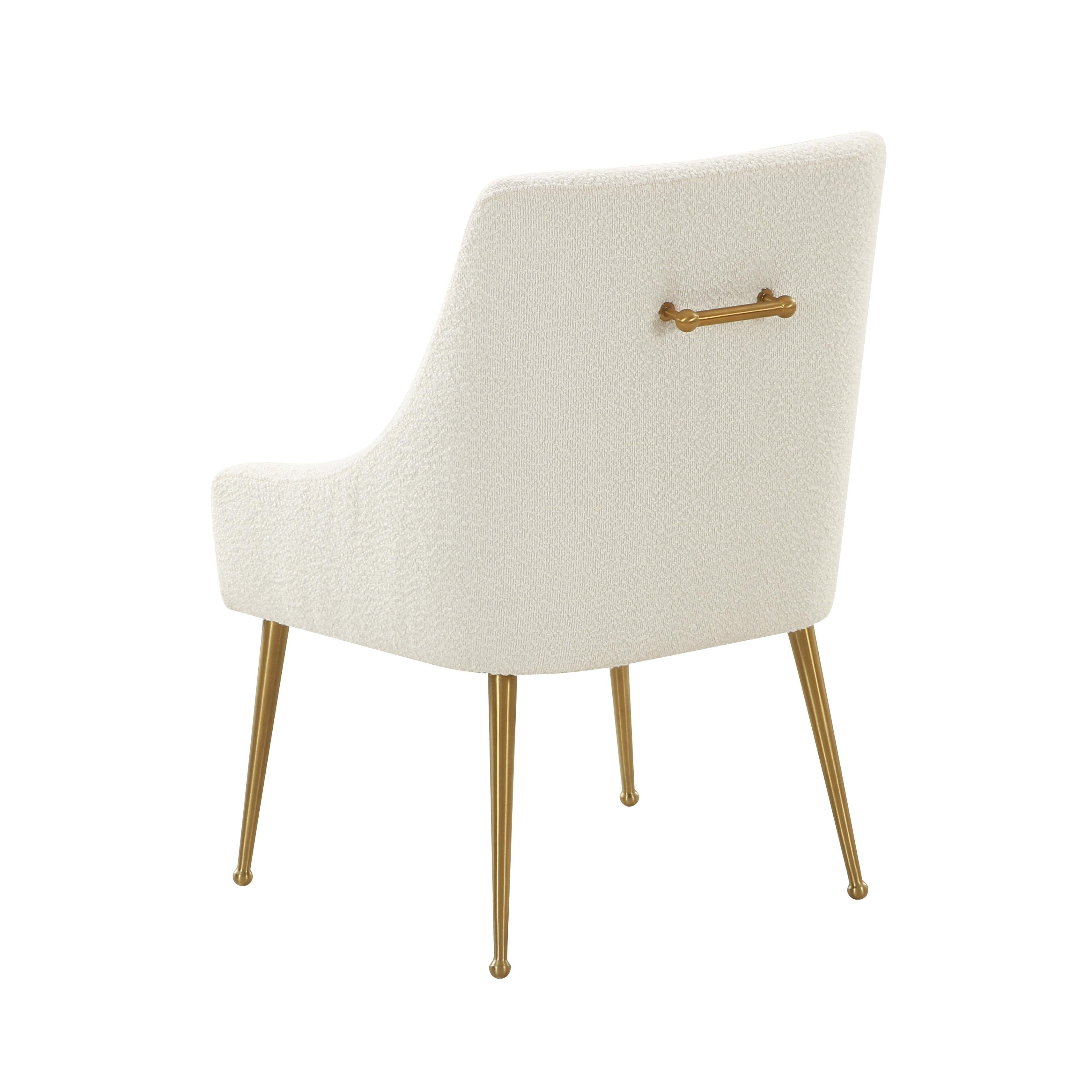 Beatrix Cream Performance Boucle Side Chair - UK