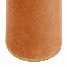 Graham Terracotta Velvet Floor Lamp