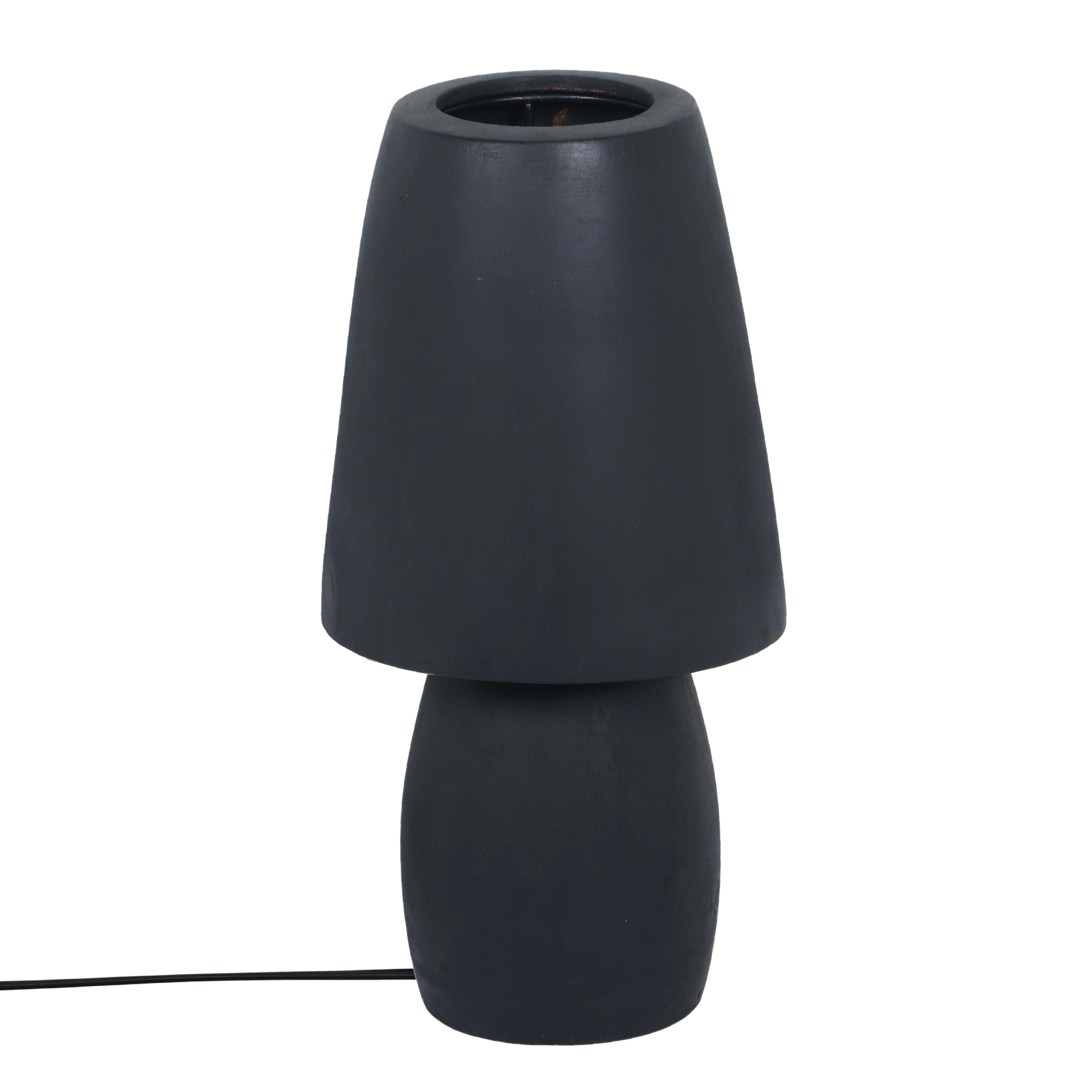 Porcini Blue Terracotta Table Lamp