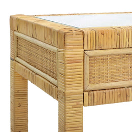 Amara Natural Rattan Desk