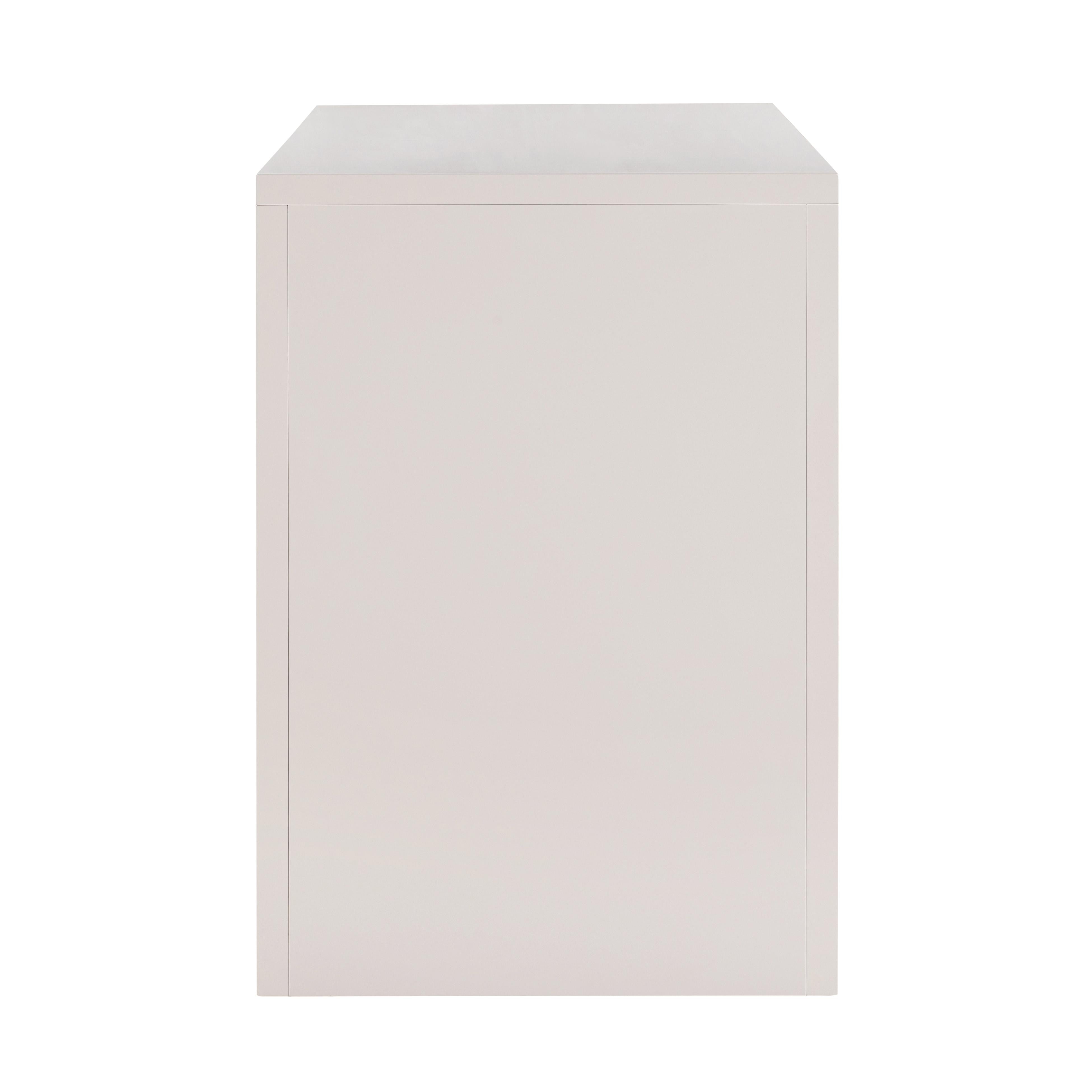 Suzie Cream & Rattan Executive Desk