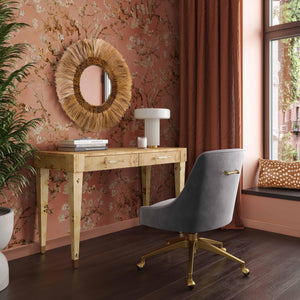 Brandyss Natural Burl Work Desk - UK