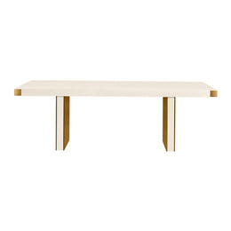 Selena Cream Ash Dining Table