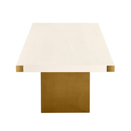 Selena Cream Ash Dining Table