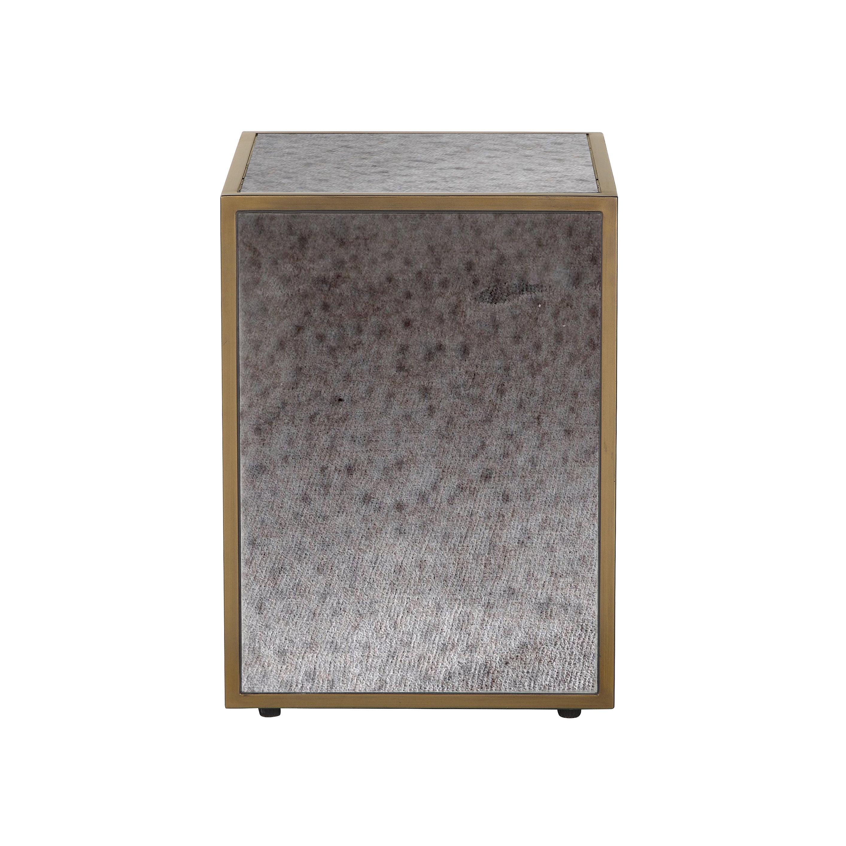 Lana Mirrored Side Table - UK