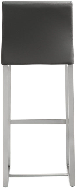 Denmark Grey Stainless Steel Barstool - Set of 2 - UK