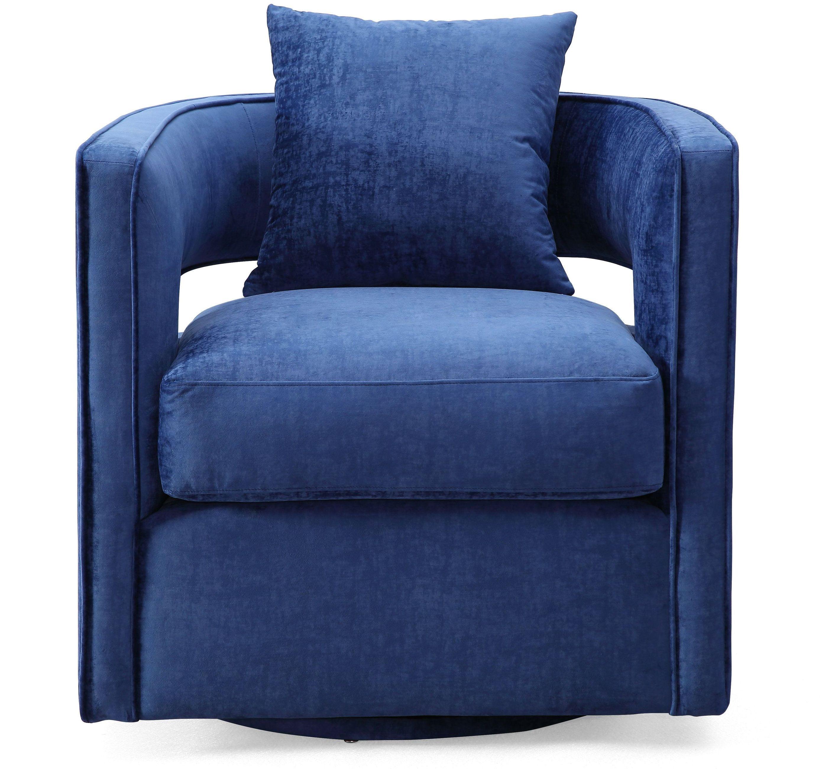 Kennedy Navy Swivel Chair - UK