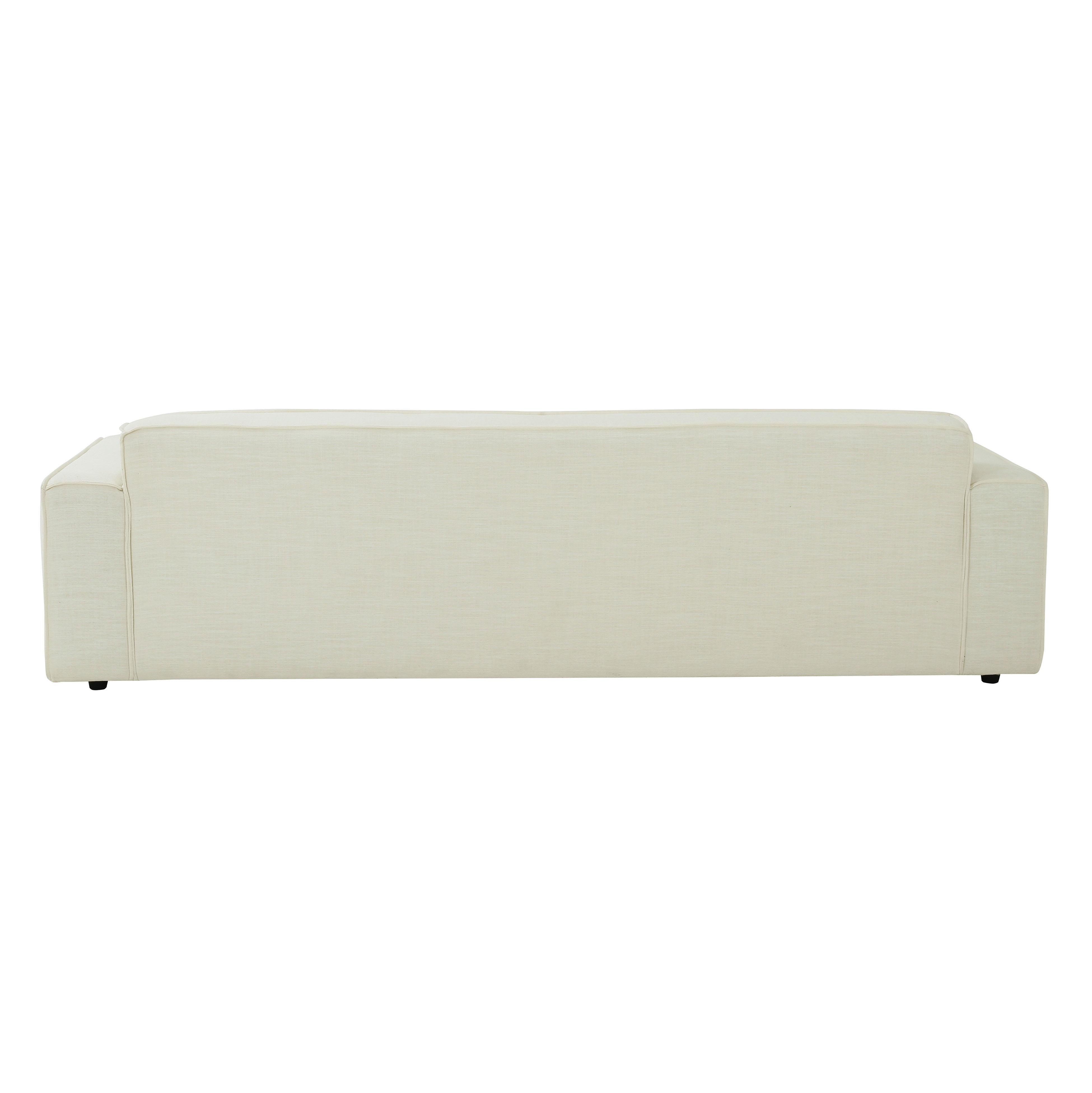 Olafur Cream Linen Sofa - UK