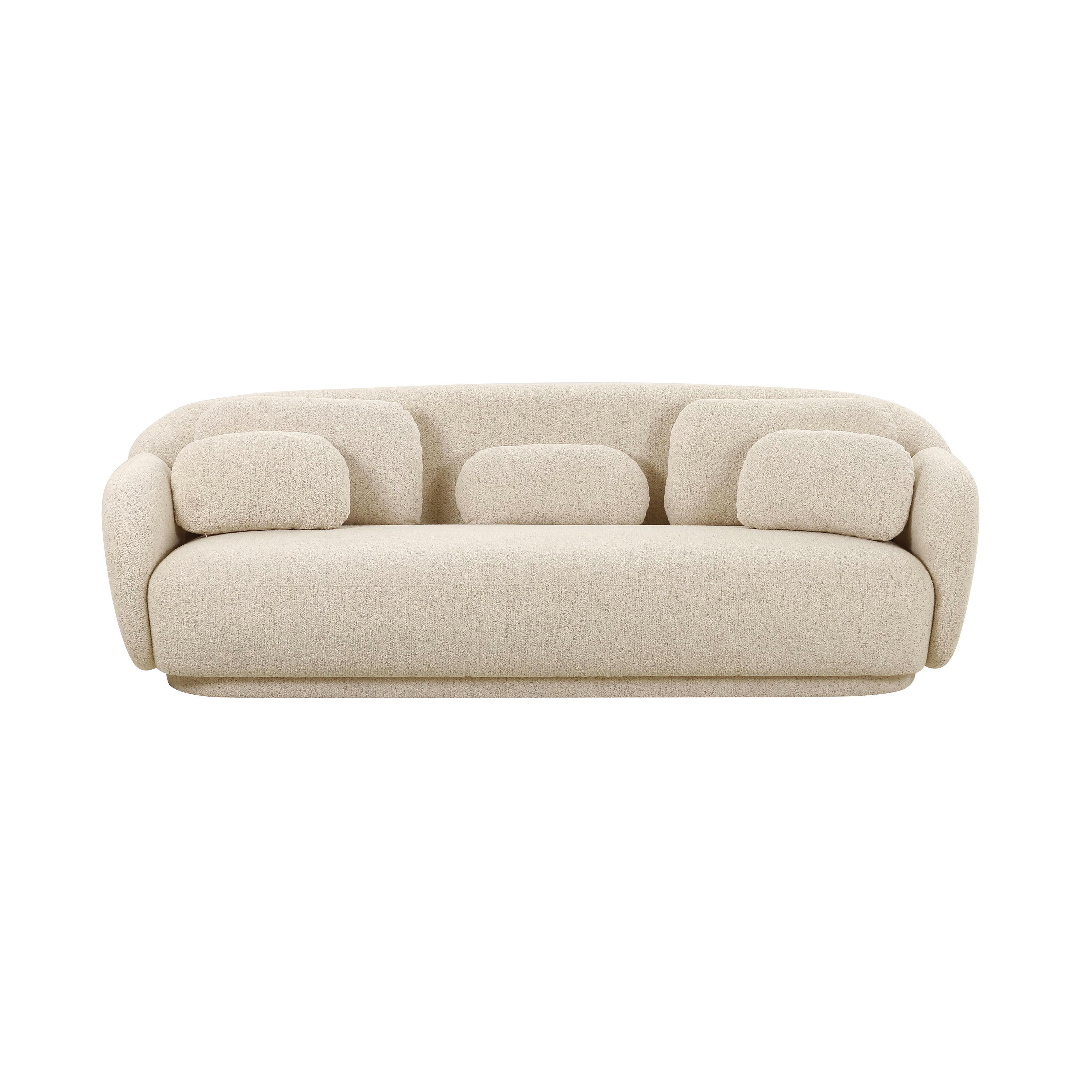Misty Cream Boucle Sofa - UK