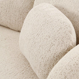 Misty Cream Boucle Sofa - UK