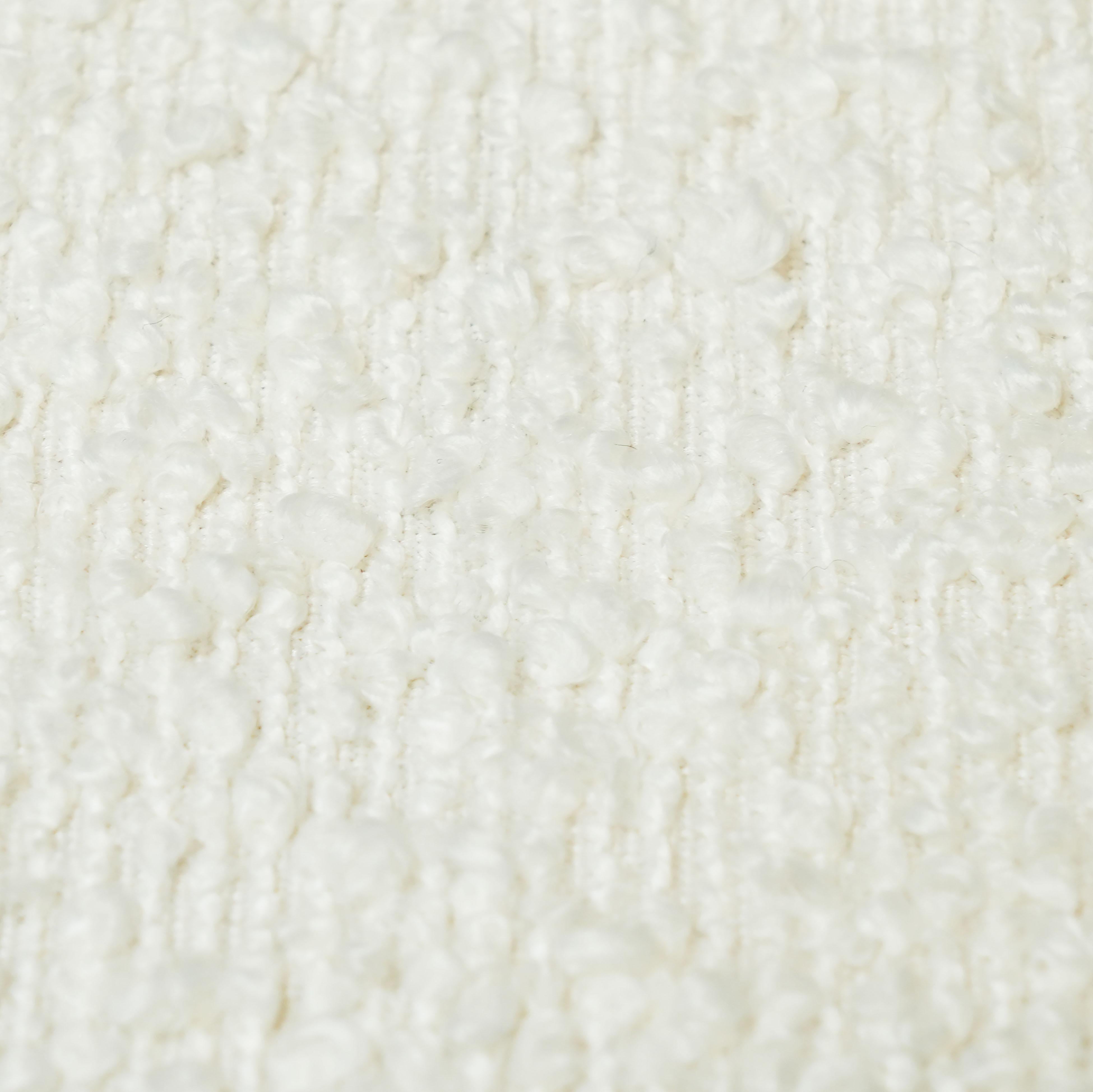 Fickle Cream Boucle 4-Piece Modular LAF Sectional