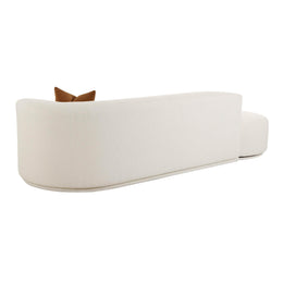 Fickle Cream Boucle 2-Piece Chaise Modular RAF Sofa - UK