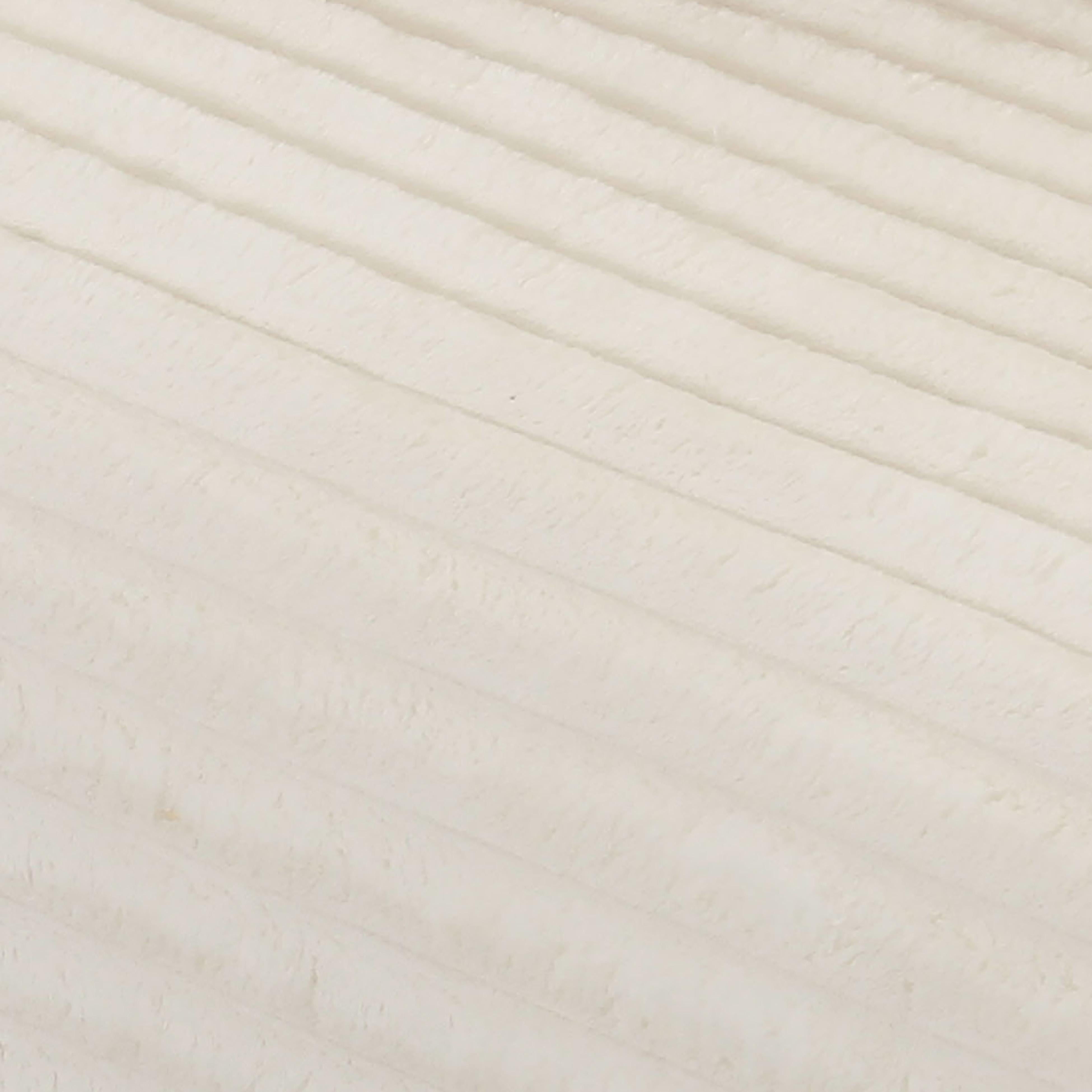 Tarra Fluffy Oversized Cream Corduroy Modular RAF Sectional - UK