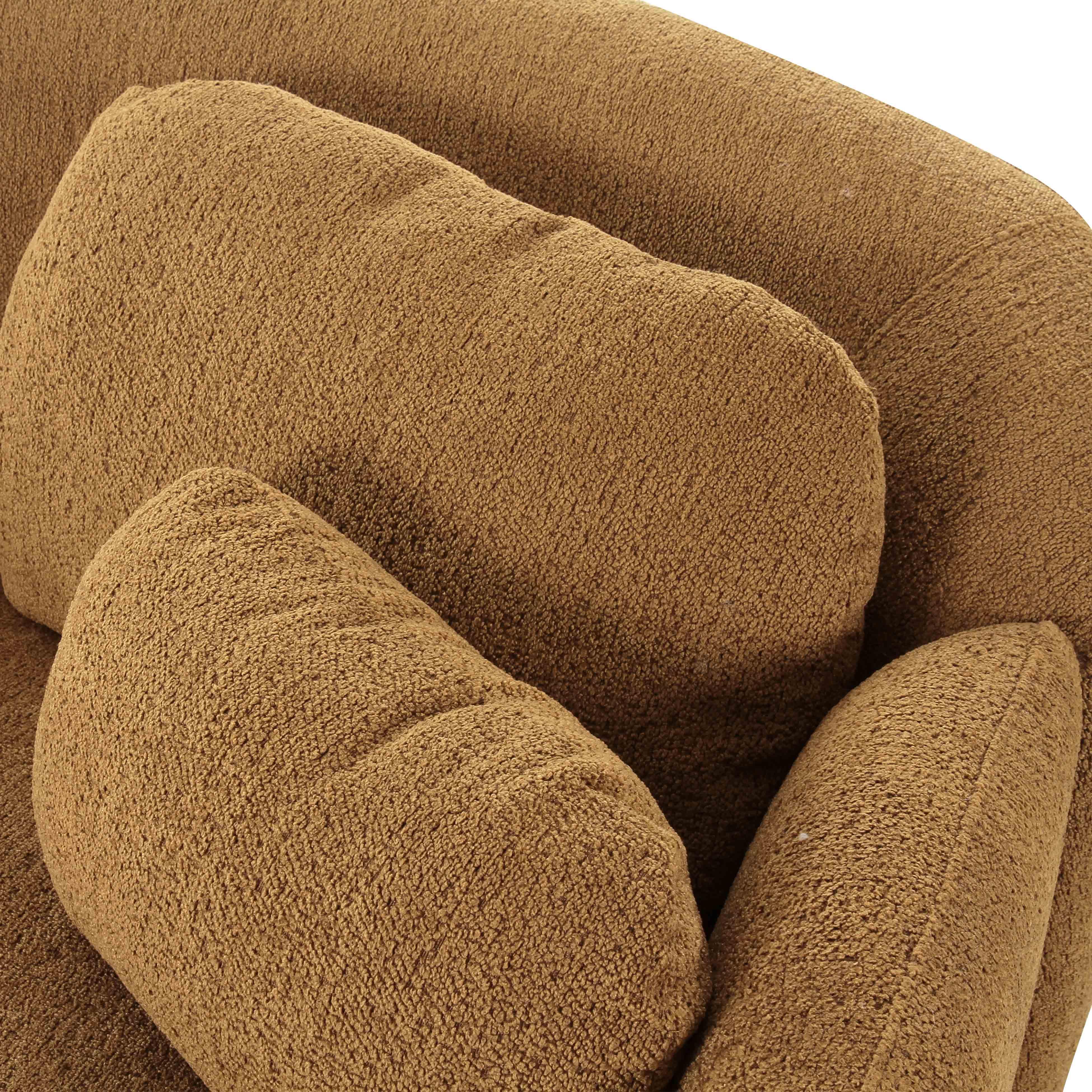 Misty Brown Boucle Sofa - UK