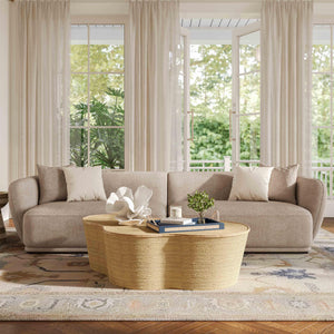 Sylvie Cream Boucle 4-Seater Sofa