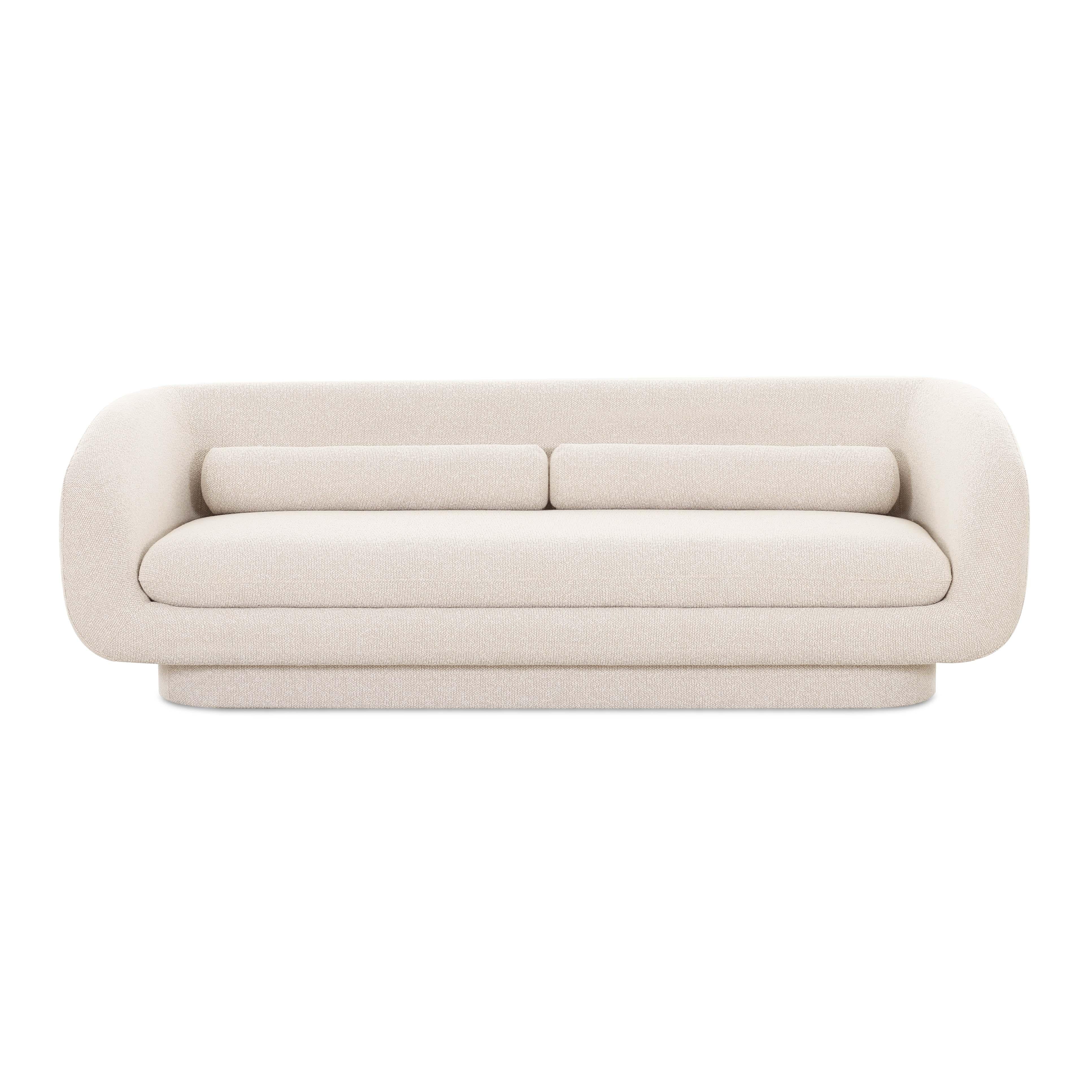 Simone Cream Boucle Sofa