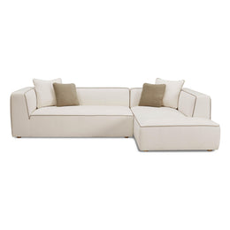 Tristine Cream Linen RAF Sectional