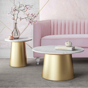 Bleeker Marble Side Table - UK