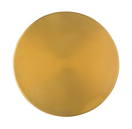 Bubble Glass/Brass Side Table