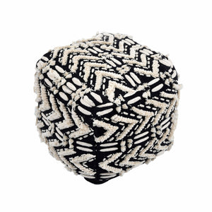 Mariel Cotton Pouf
