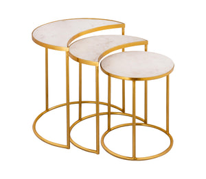 Crescent Nesting Tables